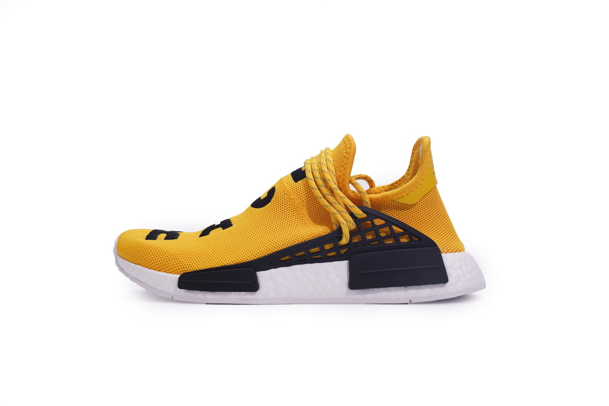 TS菲董 黄色 pharrell Williams x Adidas Originals HU NMD Yellow