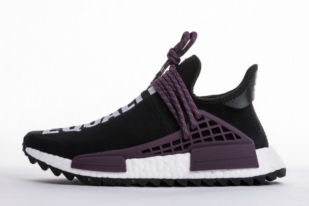 TS菲董 黑紫 pharrell Williams x Adidas Originals HU NMD Equality