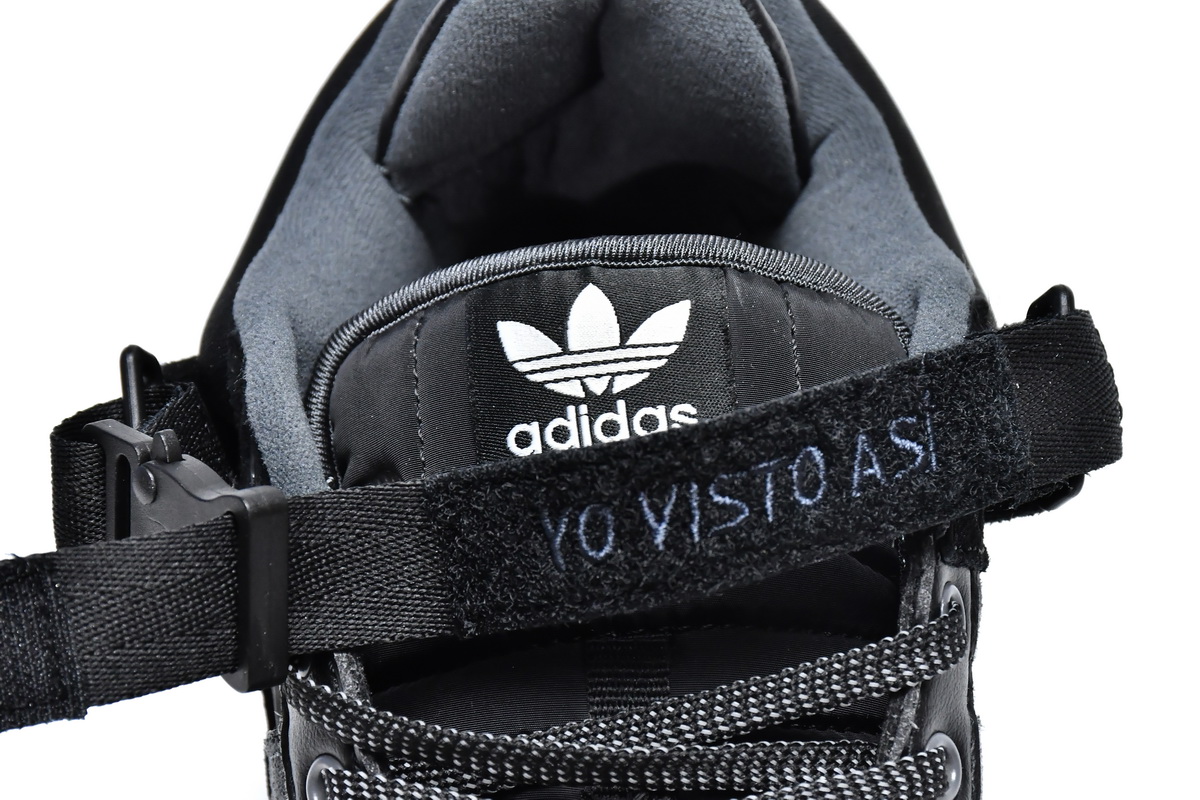 阿迪达斯运动板鞋 全黑 adidas Originals Forum 84 Back To School