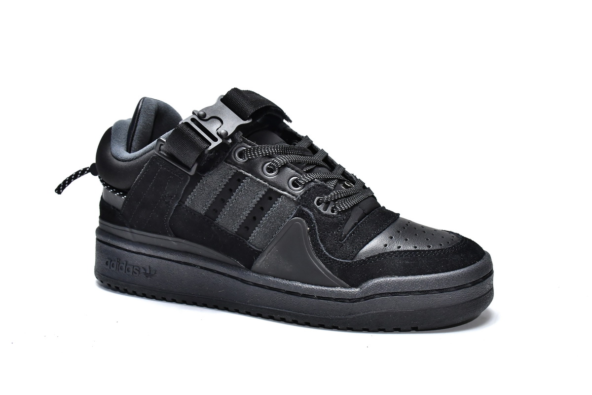 阿迪达斯运动板鞋 全黑 adidas Originals Forum 84 Back To School