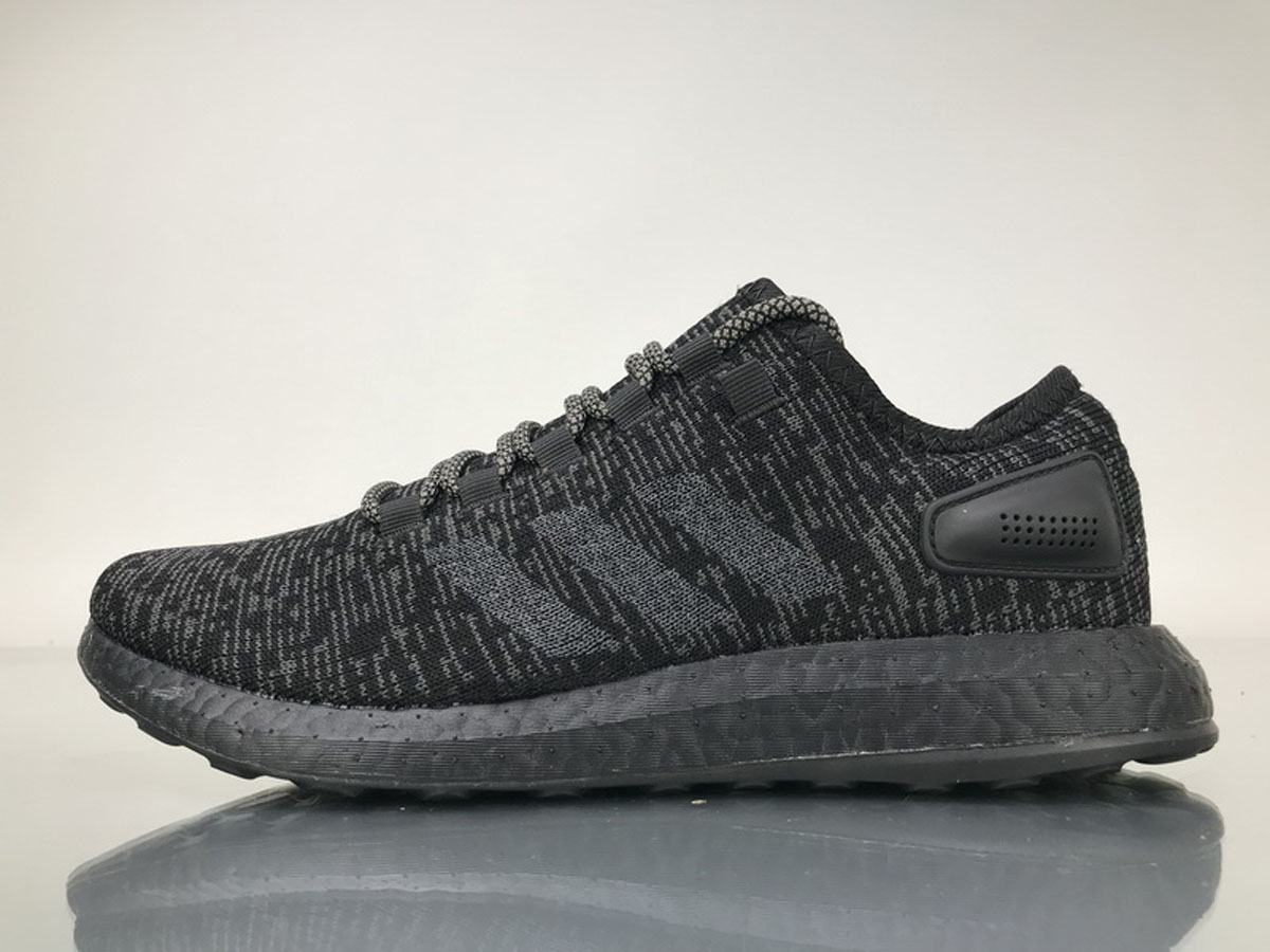 小椰子 全黑8801-18 Adidas Pure Boost Running  All Black