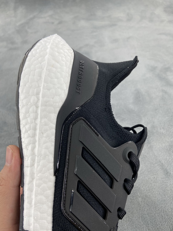 阿迪达斯UB8.0真爆米花跑鞋 黑白-1 adidas Ultra Boost 2022 Black White