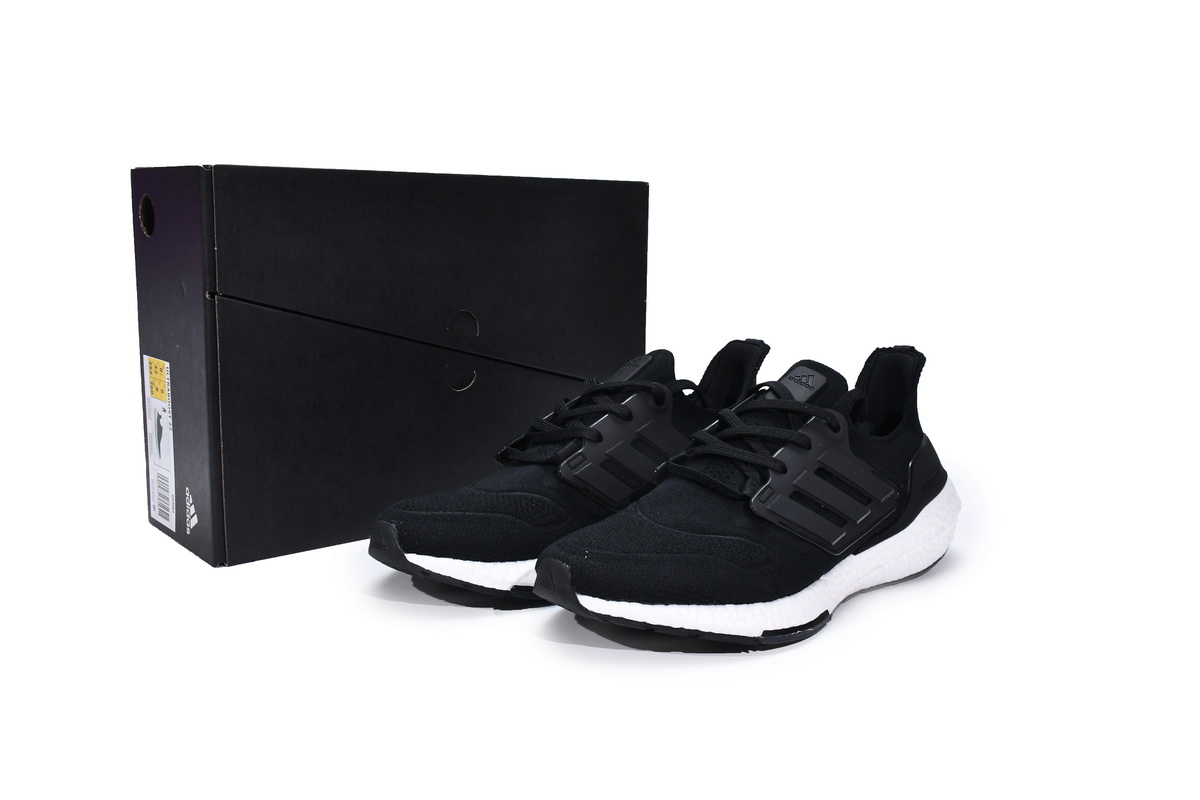 阿迪达斯UB8.0真爆米花跑鞋 黑白-1 adidas Ultra Boost 2022 Black White