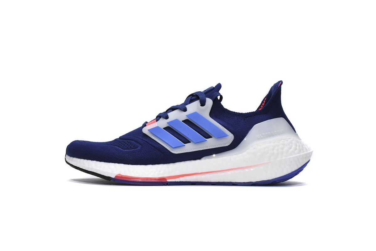 阿迪达斯UB8.0真爆米花跑鞋 海蓝-7 adidas Ultra Boost 2022 Sea Blue