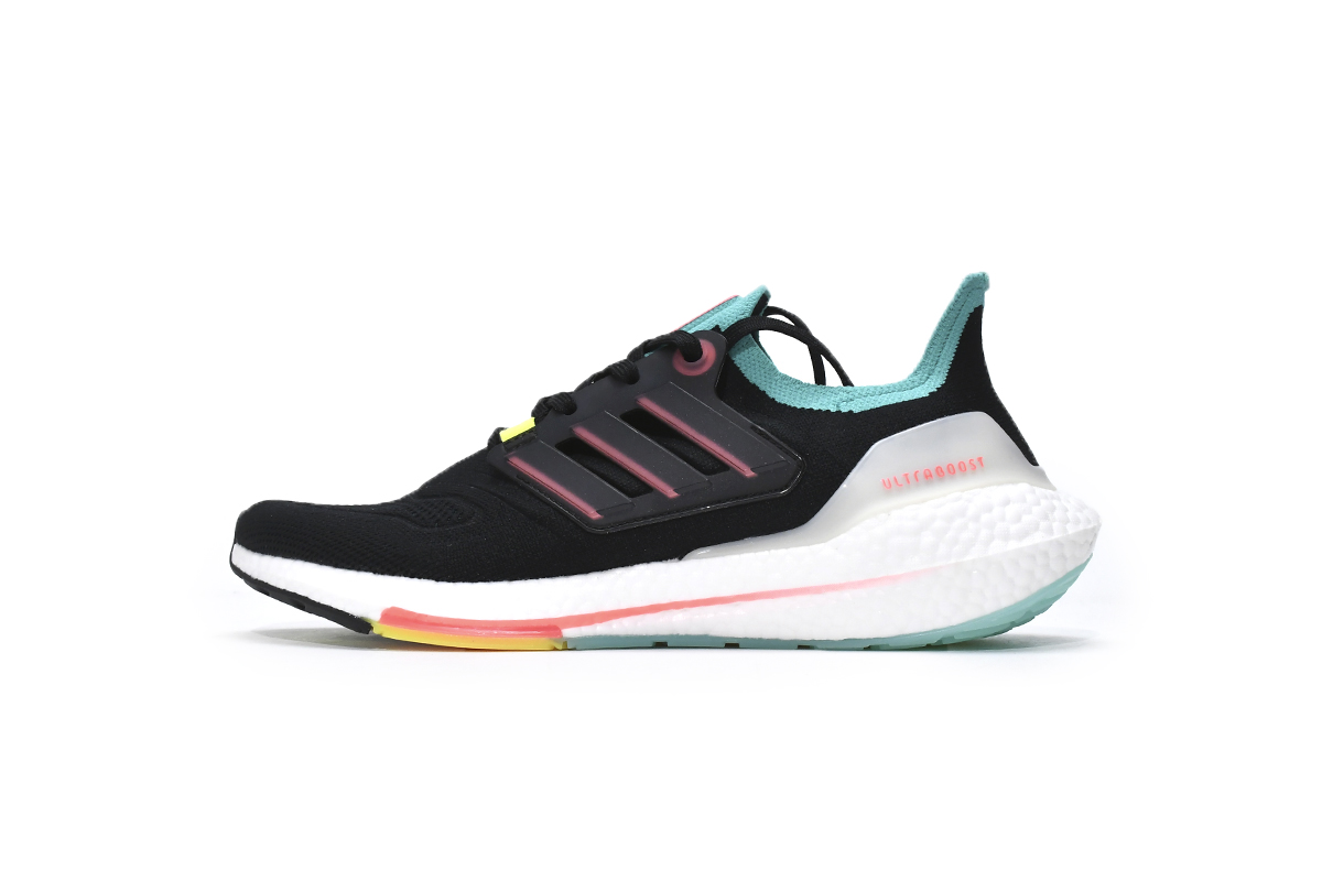 阿迪达斯UB8.0真爆米花跑鞋 黑薄荷绿8833-4 adidas Ultra Boost 2022 Mint Green -4