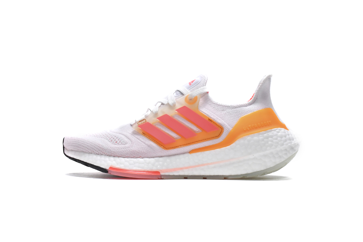 阿迪达斯UB8.0真爆米花跑鞋 粉橙-16 adidas Ultra Boost 2022 Pink Orange