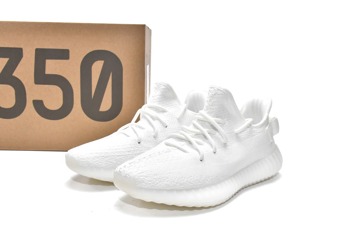 阿迪达斯椰子二代 全白 Adidas Yeezy Boost 350 V2 Cream White