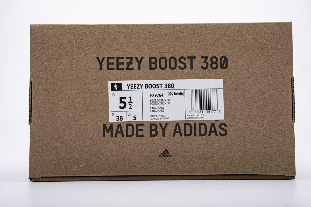 A8 380 灰棕 A8 380 Yeezy Boost 380 Mist Real Boost