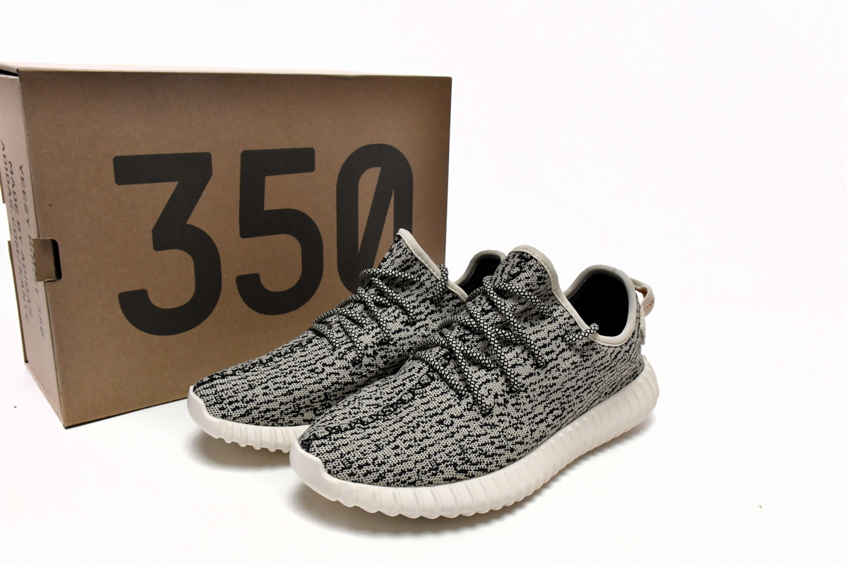 独家版本阿迪达斯椰子350初代真爆 米白灰 adidas originals Yeezy Boost 350 Turle Dove