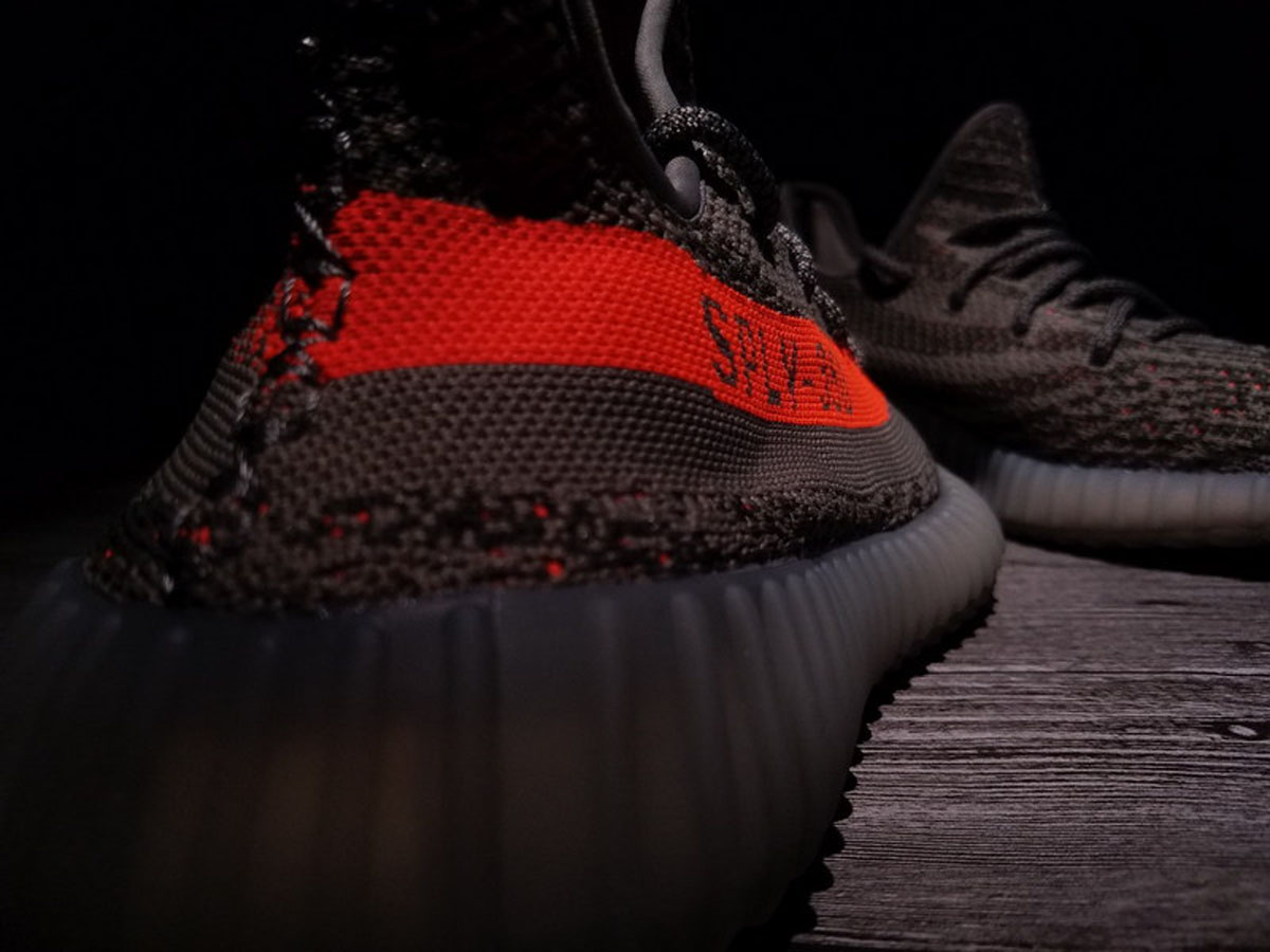 A8 350V2 T灰桔 Adidas Yeezy 350 Boost V2 Beluga