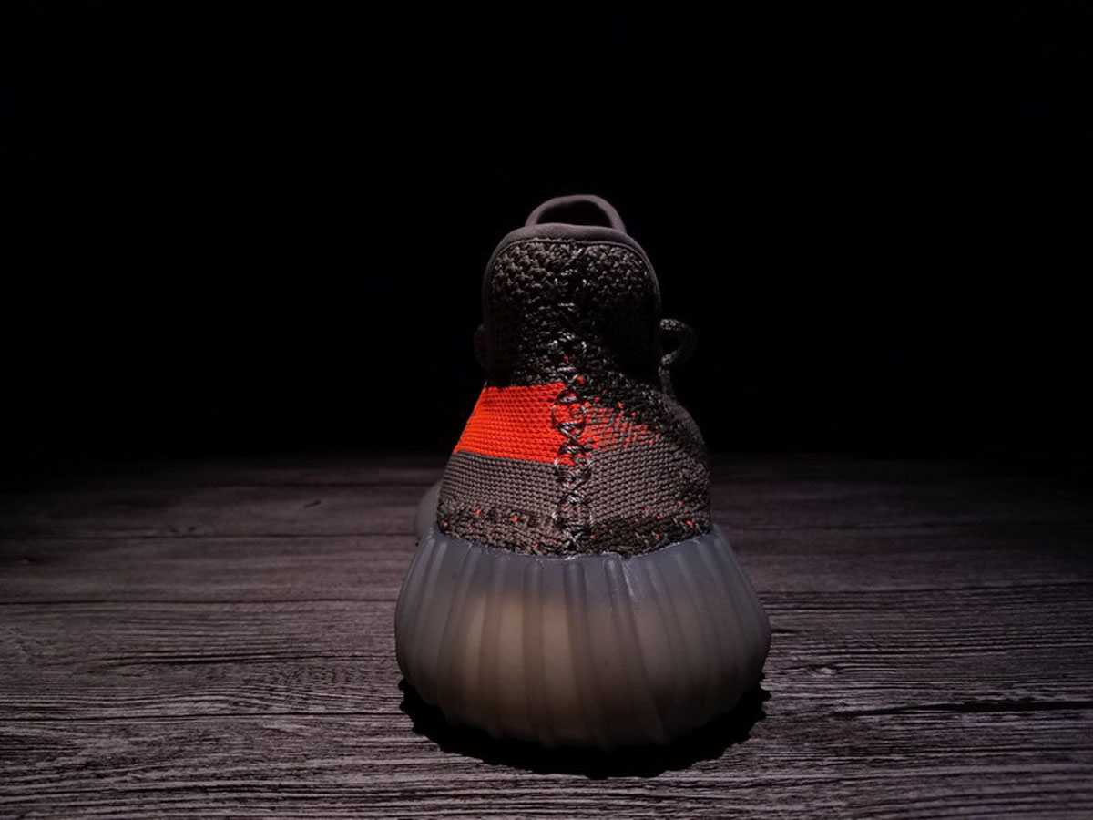 A8 350V2 T灰桔 Adidas Yeezy 350 Boost V2 Beluga