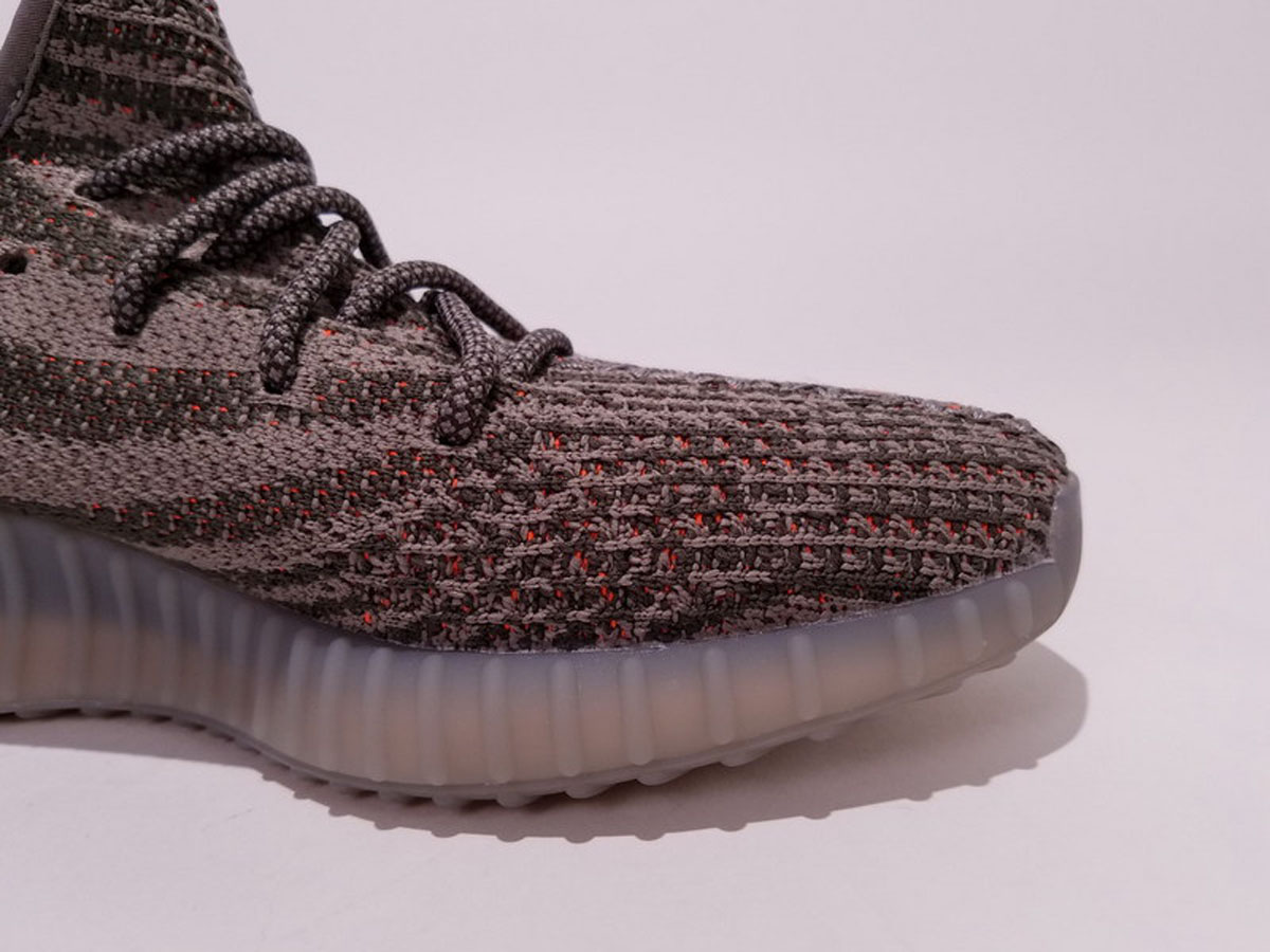 A8 350V2 T灰桔 Adidas Yeezy 350 Boost V2 Beluga