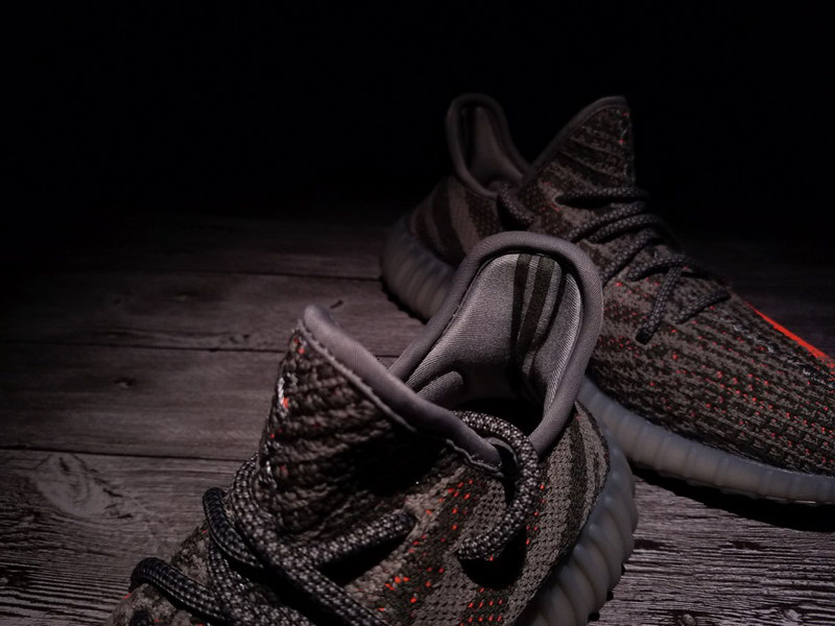 A8 350V2 T灰桔 Adidas Yeezy 350 Boost V2 Beluga