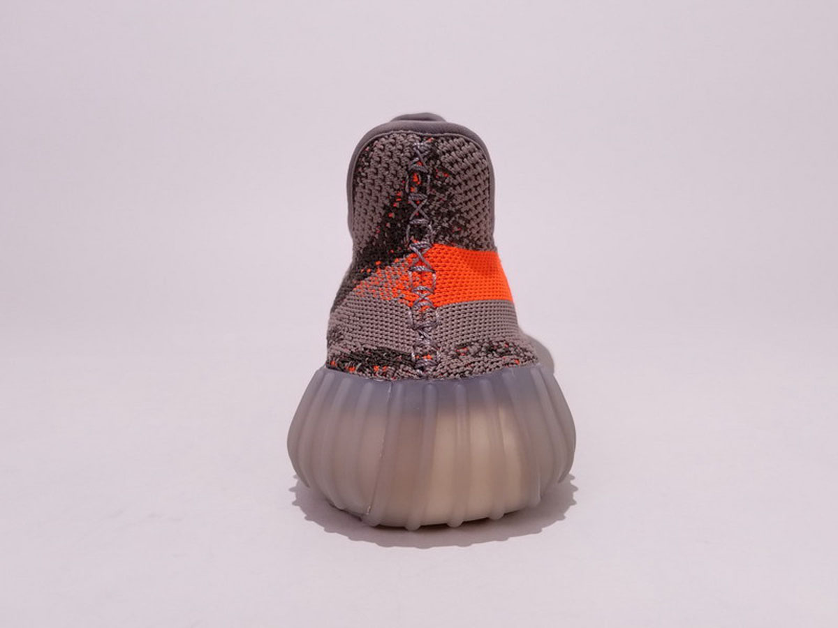 A8 350V2 T灰桔 Adidas Yeezy 350 Boost V2 Beluga