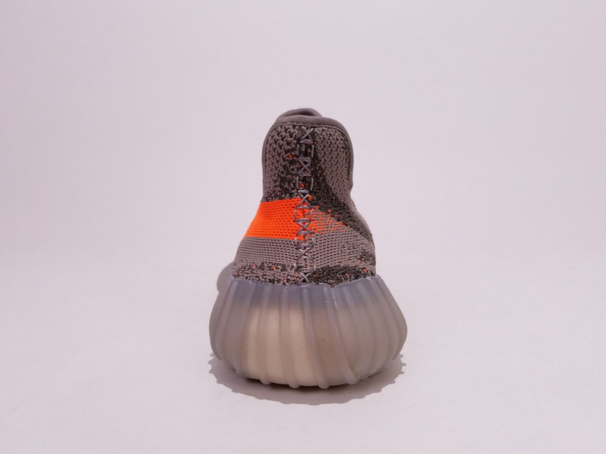 A8 350V2 T灰桔 Adidas Yeezy 350 Boost V2 Beluga