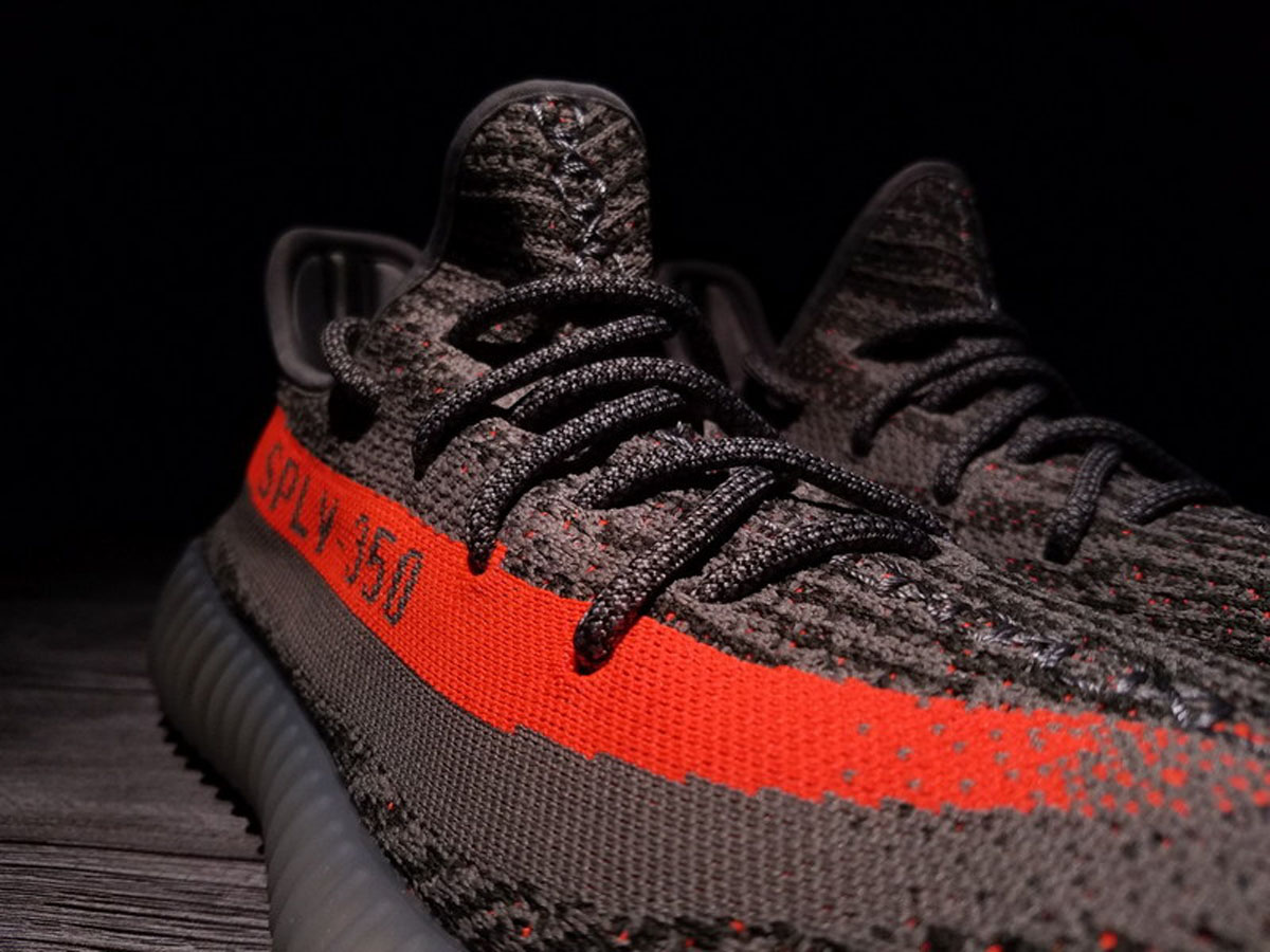 A8 350V2 T灰桔 Adidas Yeezy 350 Boost V2 Beluga