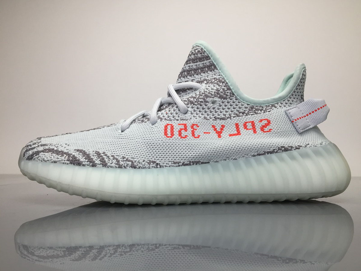 A8 350V2 T冰蓝浅灰 Adidas Yeezy 350 Boost V2 Blue Tint