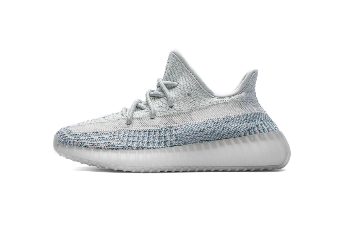 A8 350V2 T泛蓝天使 Adidas Yeezy 350 Boost V2 Cloud White