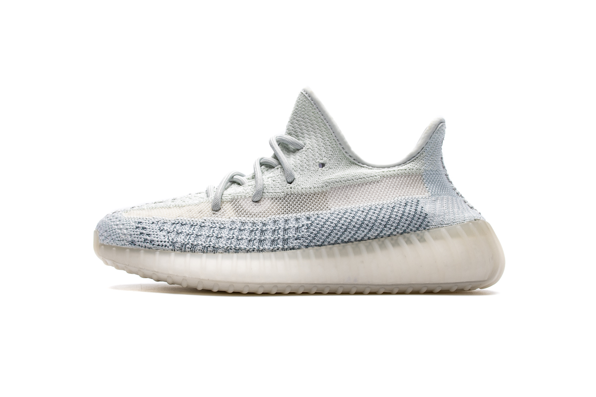 A8 350V2 Z泛蓝满星 Adidas Yeezy 350 Boost V2 Cloud White Reflective