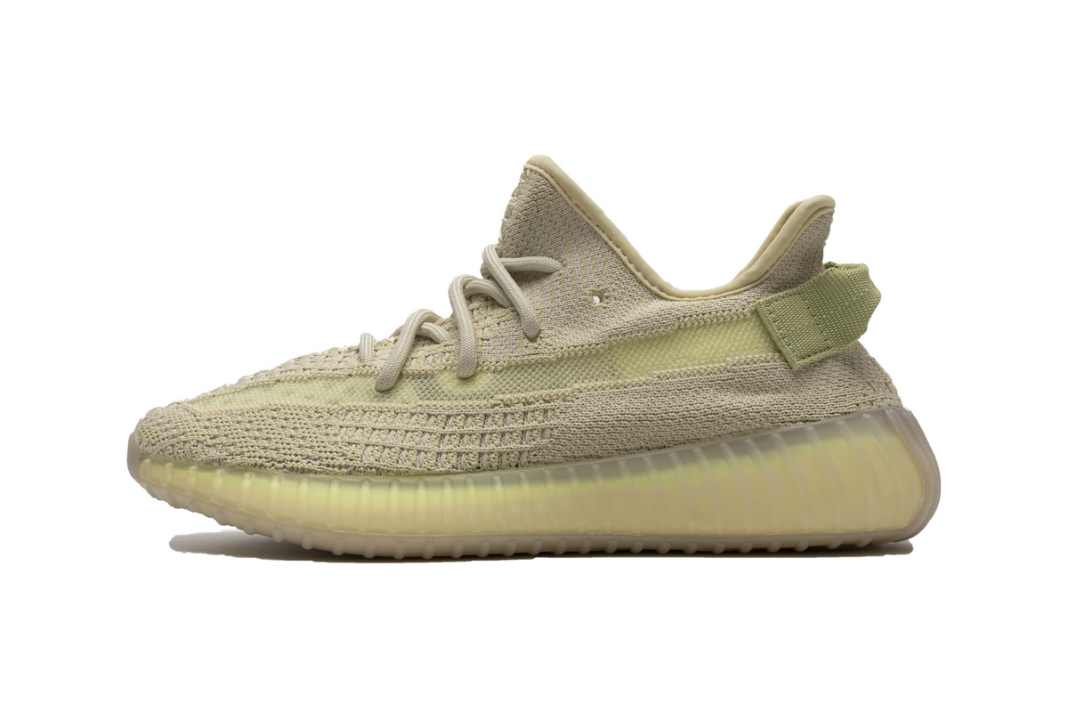 A8 350V2 T蛋绿天使 Adidas Yeezy 350 Boost V2 Flax