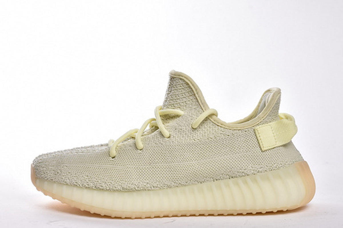 A8 350V2 T奶油黄 Adidas Yeezy 350 Boost V2 Ice Yellow