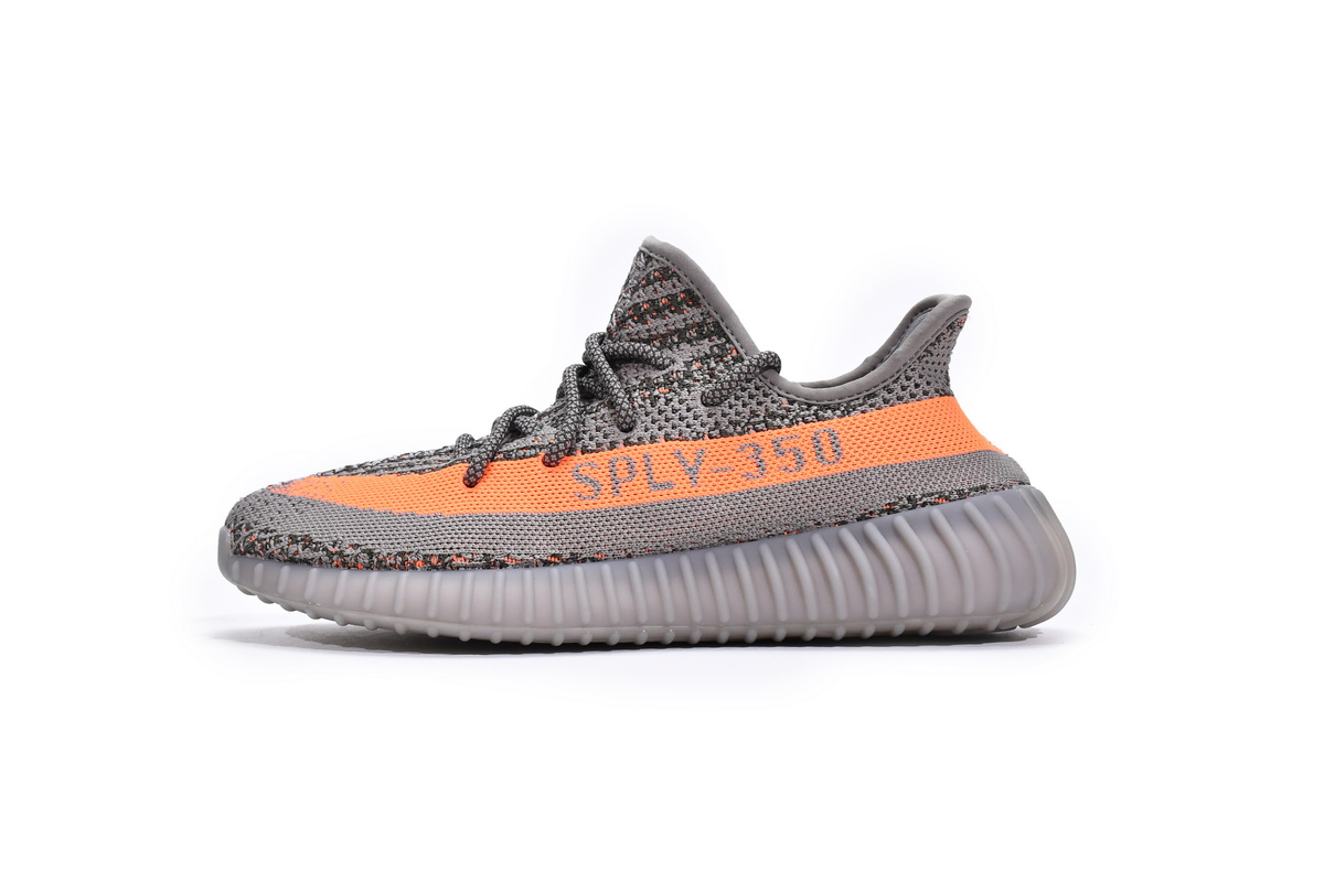 阿迪达斯椰子二代 灰橘满星 Adidas Yeezy Boost 350 V2 Beluga Reflective