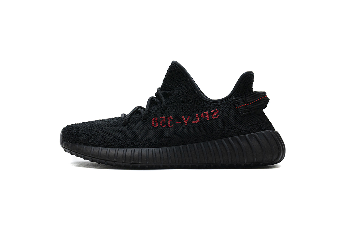 阿迪达斯椰子二代 黑红字 Adidas Yeezy Boost 350 V2 Bred