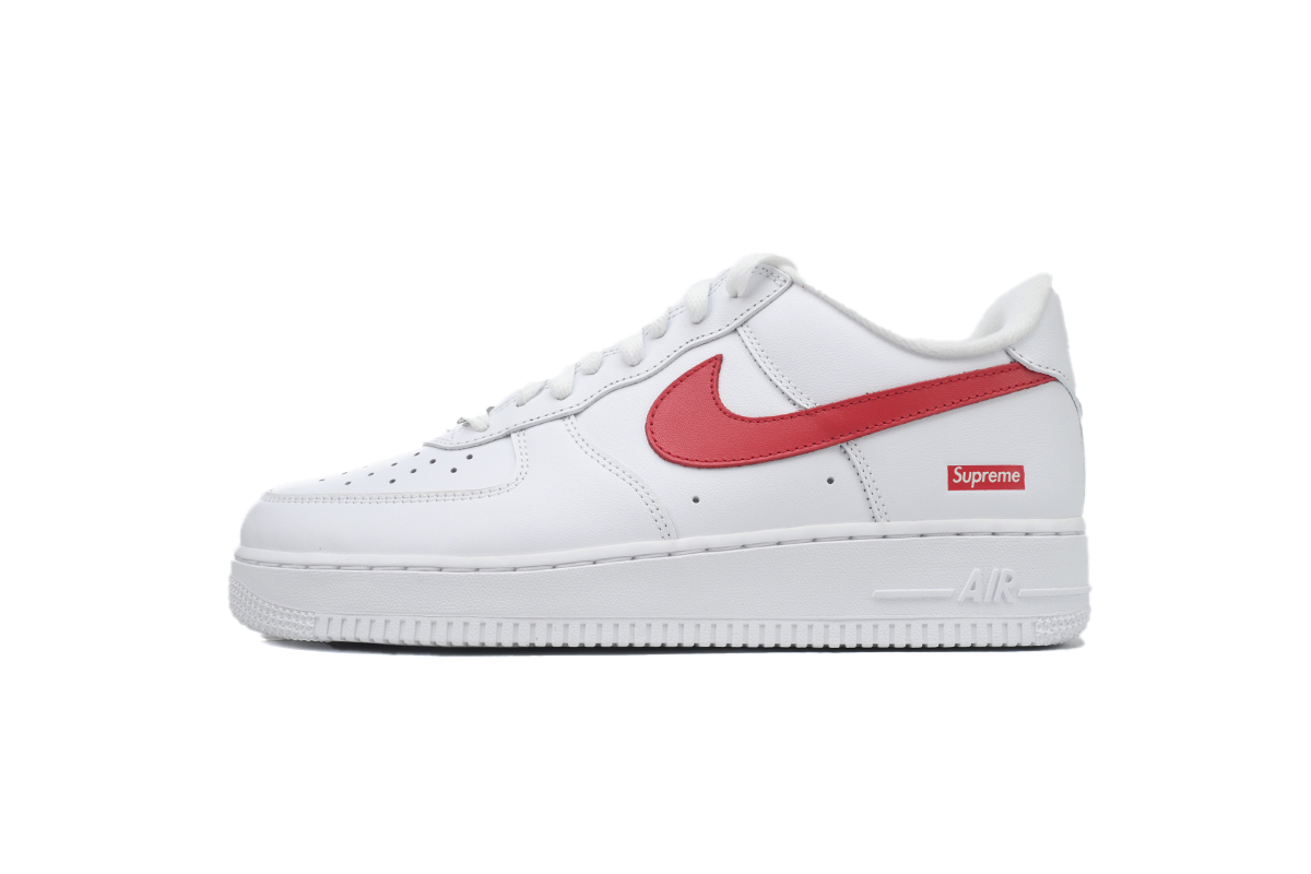 XP空军低帮  SUP白红勾 XP空军低帮  Supreme