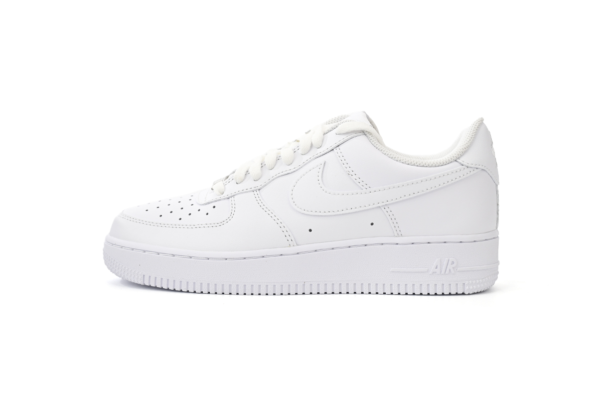 耐克空军一号板鞋 白银 Nike Air Force 1 Low White