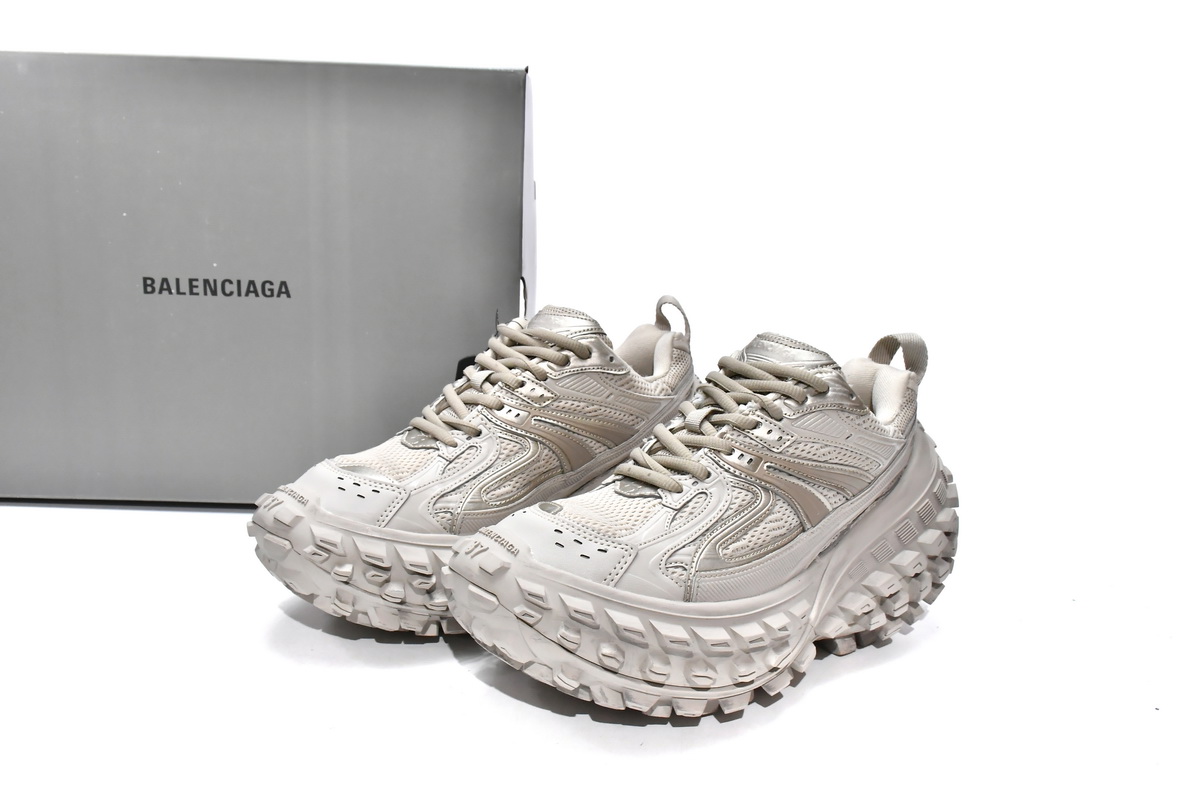 巴黎轮胎鞋 卡其-3 Balenciaga Defender Beige