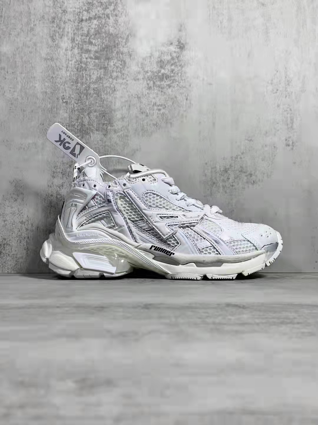 巴黎7代 全白-1 Balenciaga Runner White