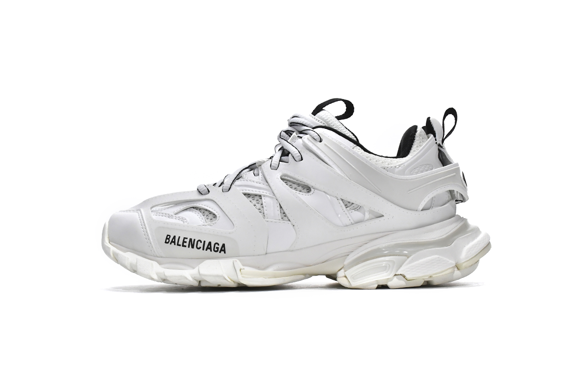 巴黎3代灯鞋 白黑有灯-37 Balenciaga Tess S. White Black