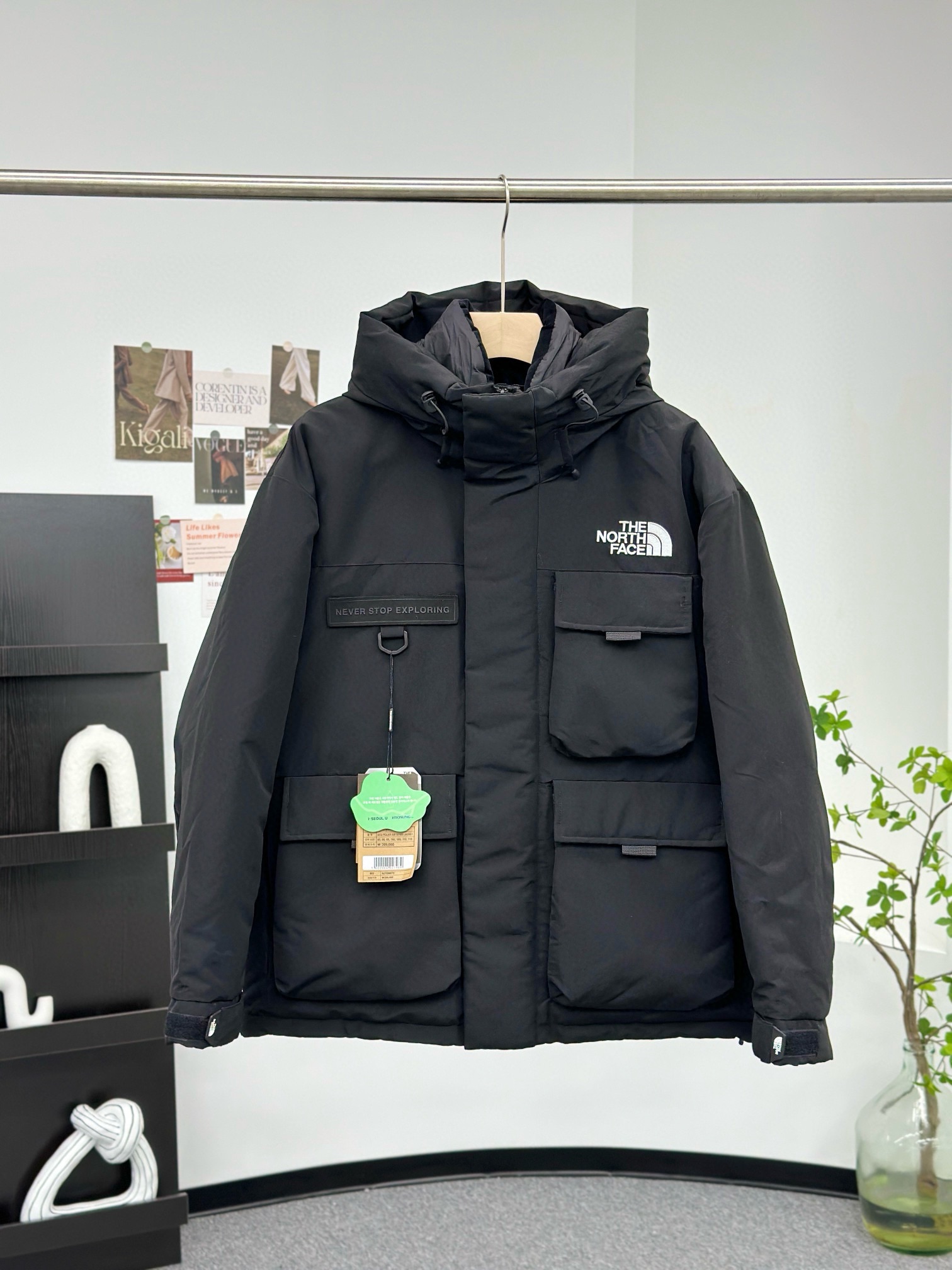 北面工装羽绒服 全黑 THE NORTH FACE THE NORTH FACE