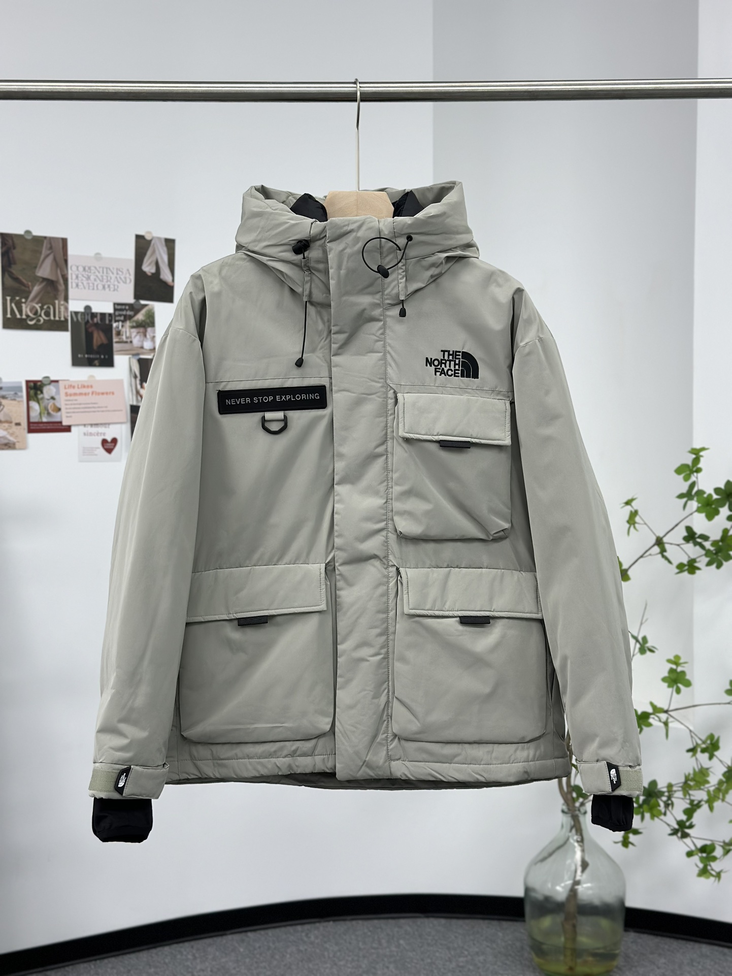 北面工装羽绒服 灰绿 THE NORTH FACE THE NORTH FACE