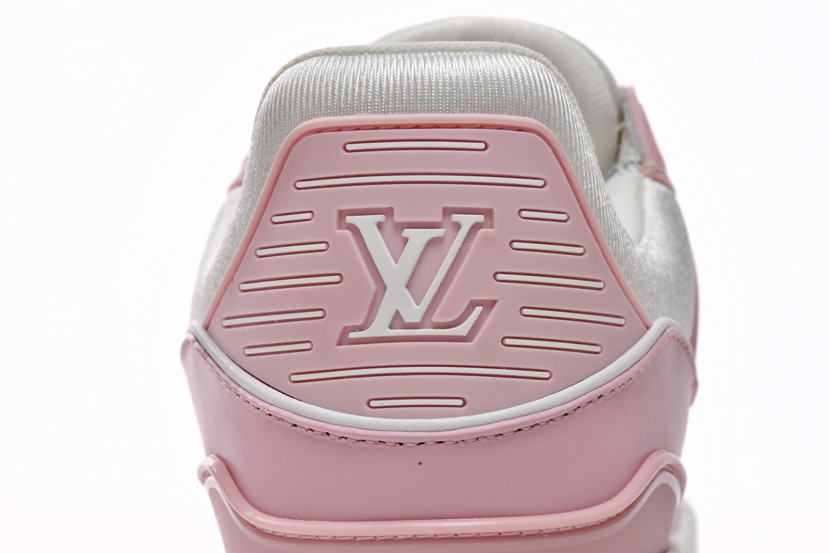  LV走秀款休闲鞋 玫瑰粉 Louis Vuitton Trainer Rose Pink