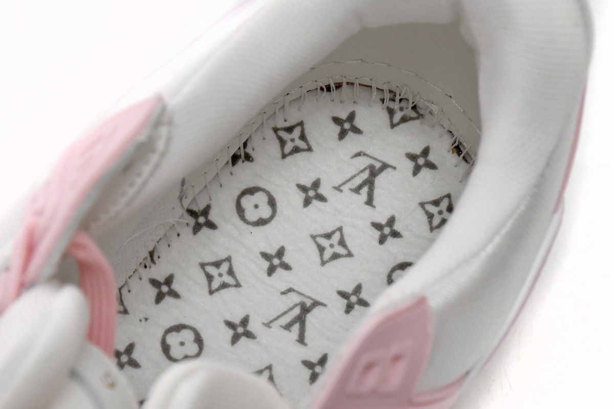  LV走秀款休闲鞋 玫瑰粉 Louis Vuitton Trainer Rose Pink
