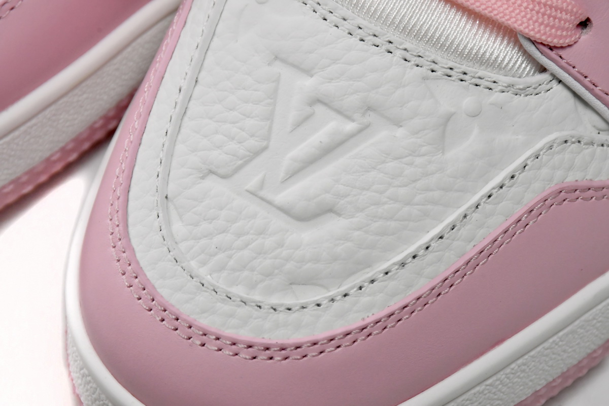  LV走秀款休闲鞋 玫瑰粉 Louis Vuitton Trainer Rose Pink