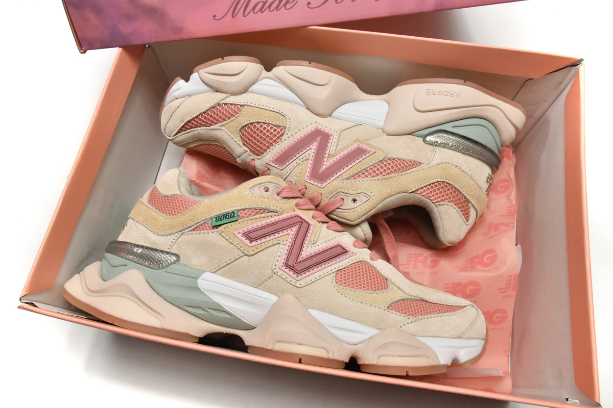 新百伦9060复古运动休闲鞋 米粉 New Balance 9060 Penny Cookie Pink