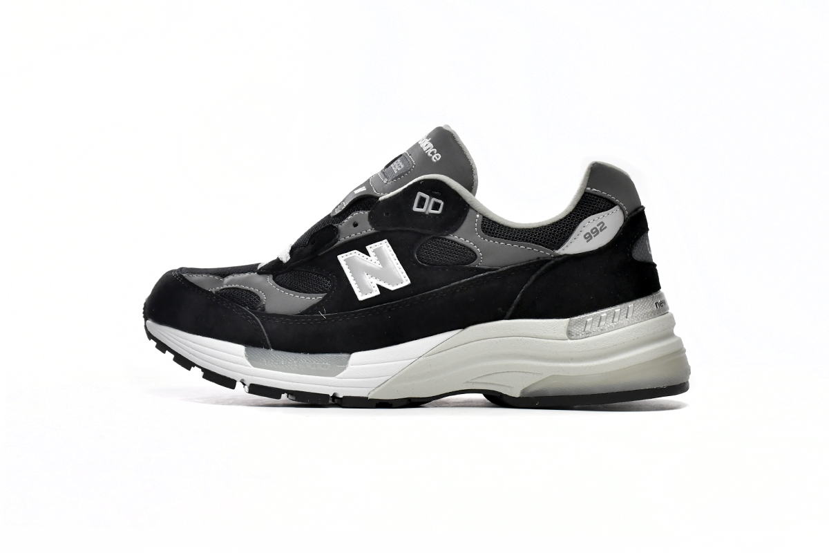 新百伦NB992系列跑步鞋 黑灰 New Balance 992 Black Ash