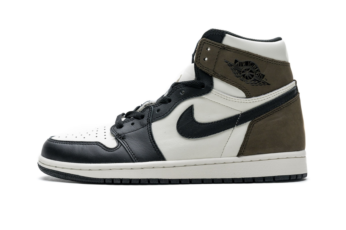 28乔1 摩卡小倒勾 Air Jordan 1 Dark Mocha