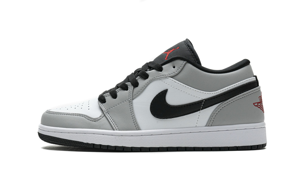 XH乔1低帮 小烟灰 Air Jordan 1 Low Light Smoke Grey