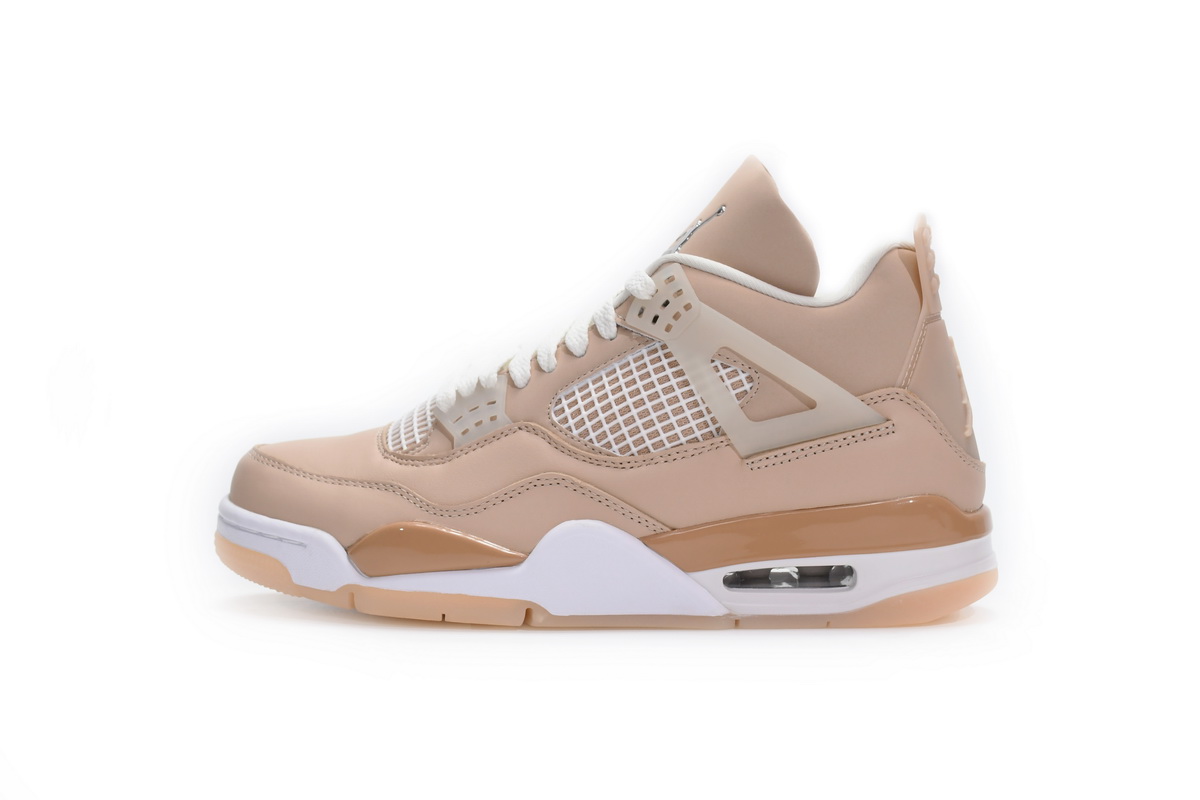 公司级乔丹4代篮球鞋 藕色 Union LA x Air Jordan 4 Retro SP Shimmer