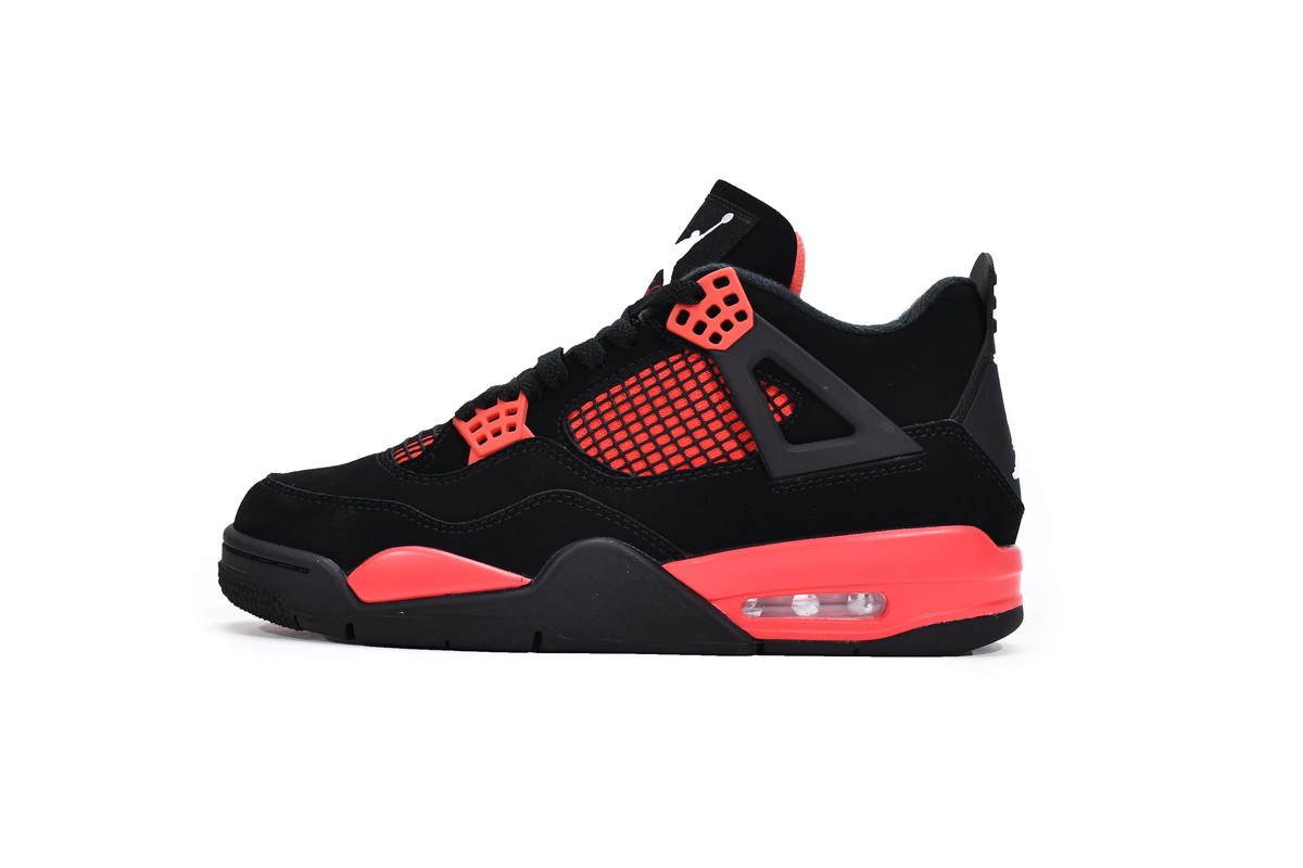 Q4乔丹4代 雷电 Air Jordan 4 Red Thunder