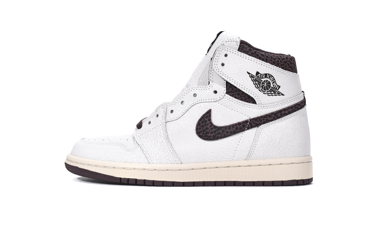 28乔1 联名 Air Jordan 1 Sail/Burgundy Crush