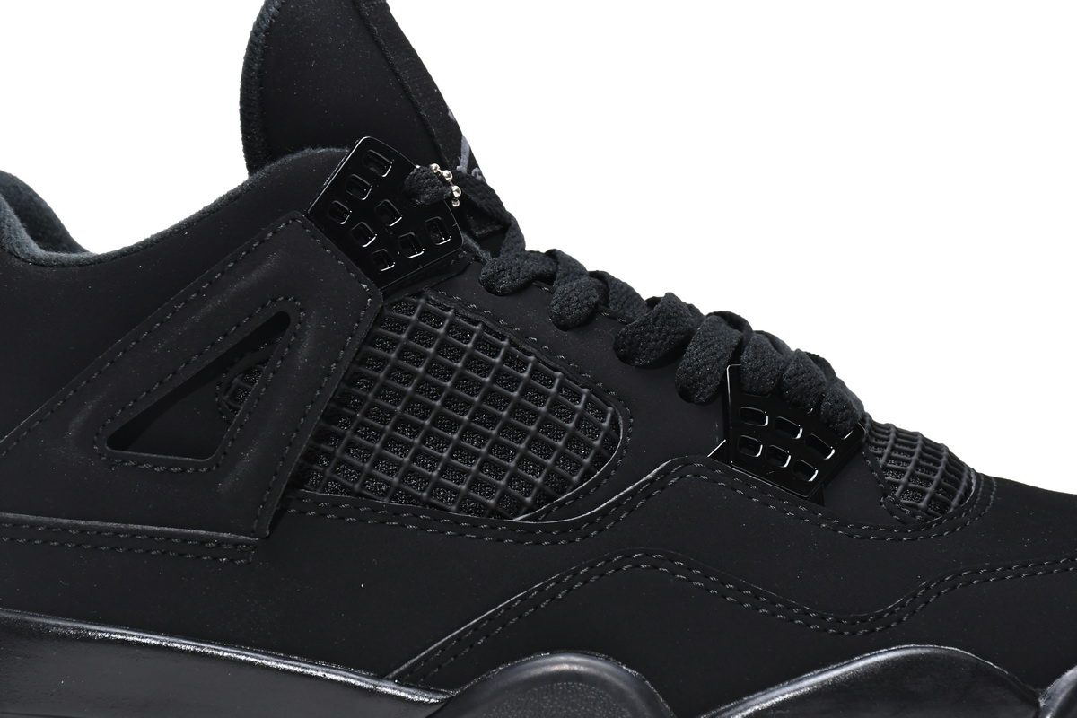 XP版乔丹4代篮球鞋 黑猫 Air Jordan 4 Black Cat