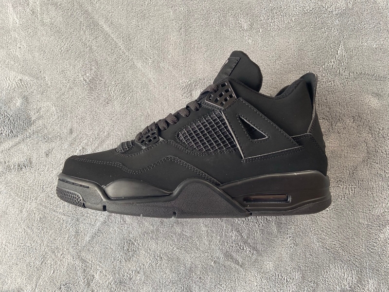 XP版乔丹4代篮球鞋 黑猫 Air Jordan 4 Black Cat