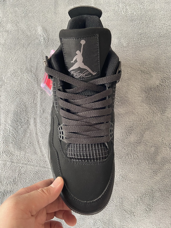 XP版乔丹4代篮球鞋 黑猫 Air Jordan 4 Black Cat