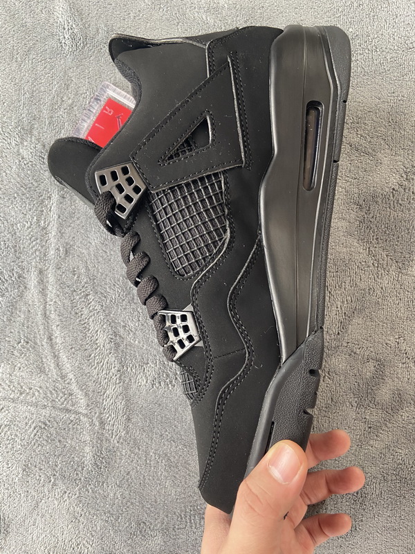 XP版乔丹4代篮球鞋 黑猫 Air Jordan 4 Black Cat