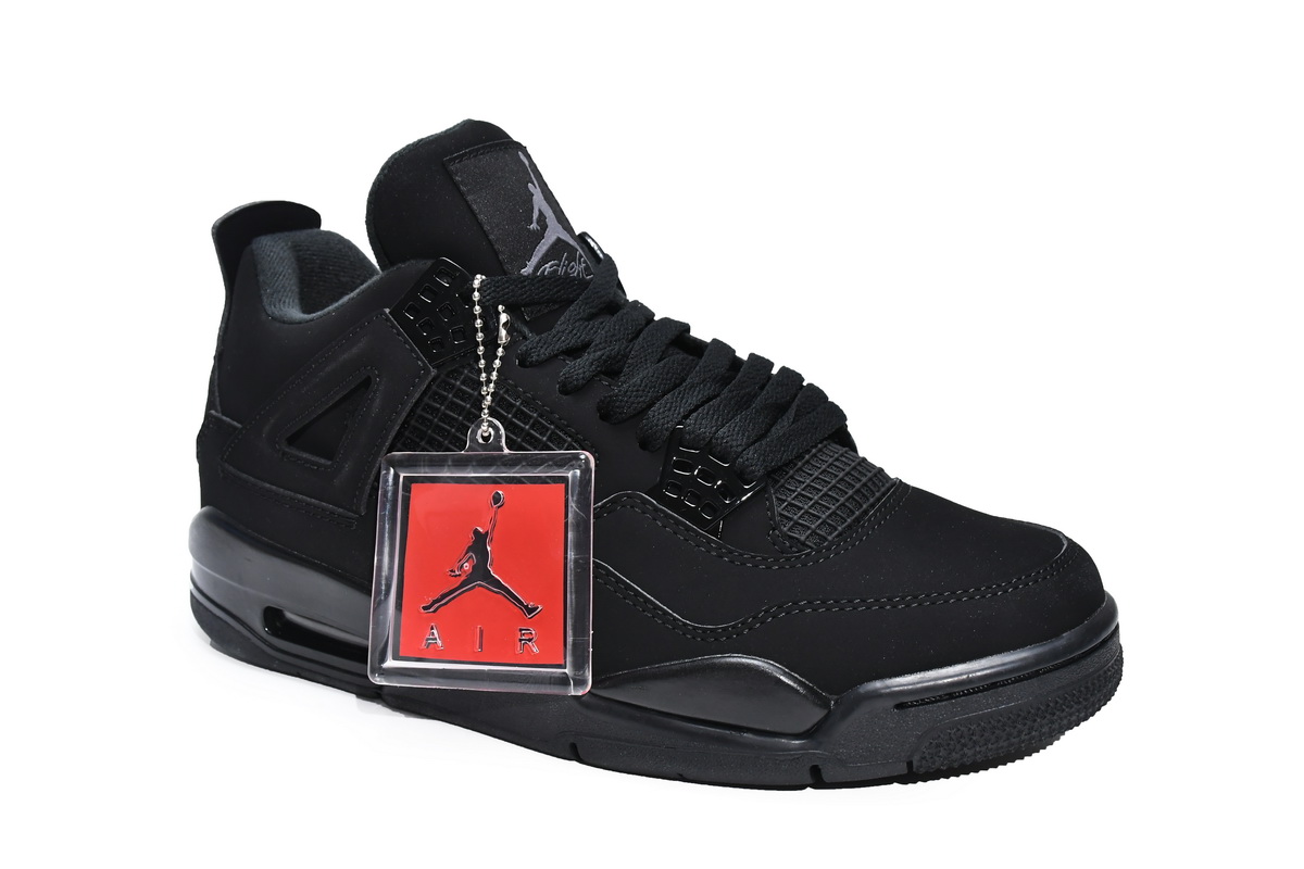 XP版乔丹4代篮球鞋 黑猫 Air Jordan 4 Black Cat