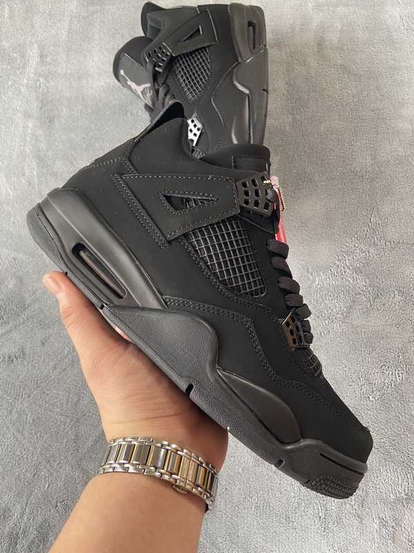 XP版乔丹4代篮球鞋 黑猫 Air Jordan 4 Black Cat